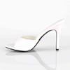 Pleaser - CLASSIQUE01 Mules with heel - White Product image